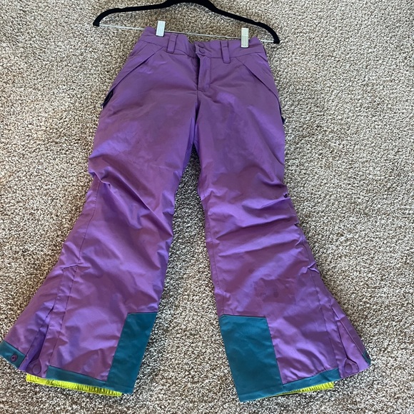 Patagonia insulated ski pants girls size 7 to 8 - Picture 3 of 7